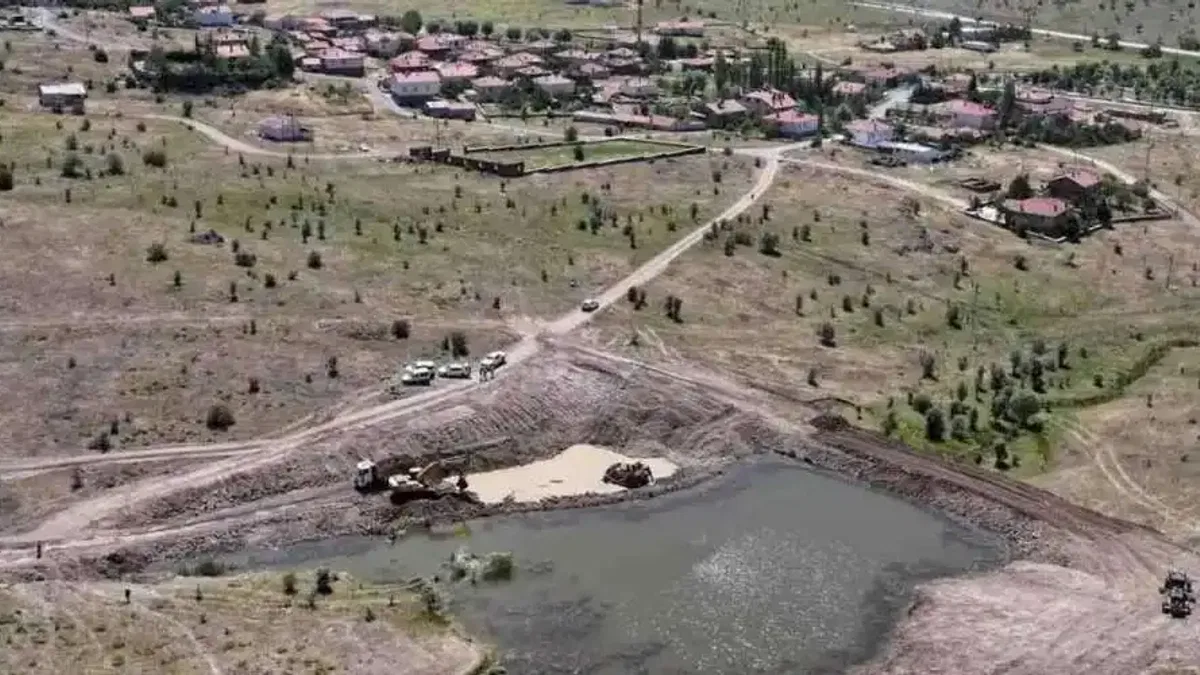 Ankara Çamlıdere'ye HİS Göleti desteği
