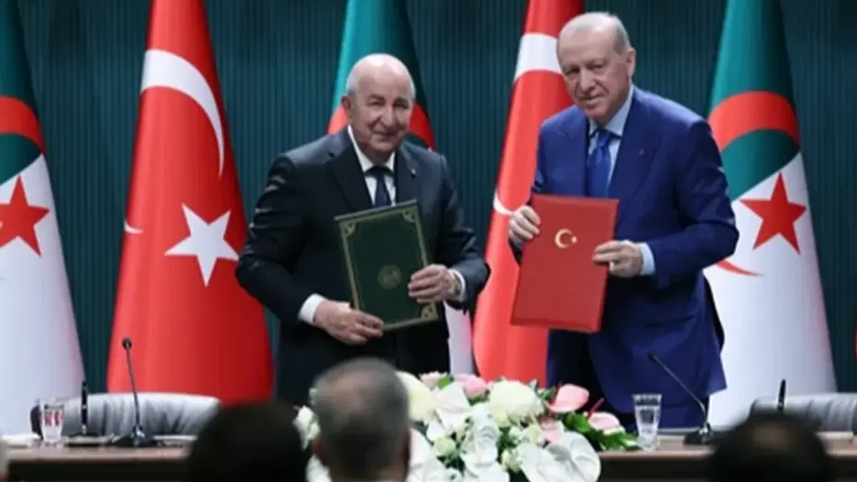 Türkiye ve Cezayir'den stratejik ortaklık mesajı