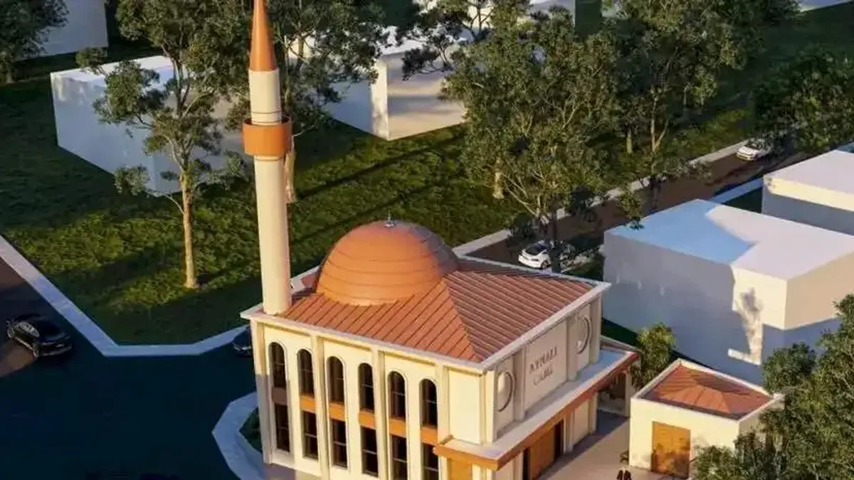 Kayseri Melikgazi'de Aynalı Cami'ye yeni makyaj
