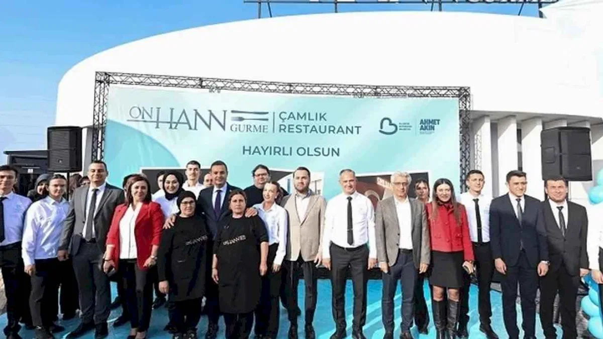 Balıkesir Büyükşehir Onhann Gurme Çamlık Restaurantı açtı