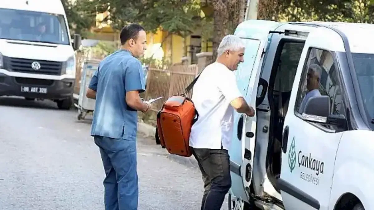 Çankaya Belediyesi Evde Sağlık Hizmetlerini Sürdürüyor