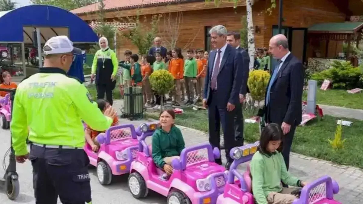 Konya Selçuklu'daTrafik Eğitim Parkı’na ziyaret