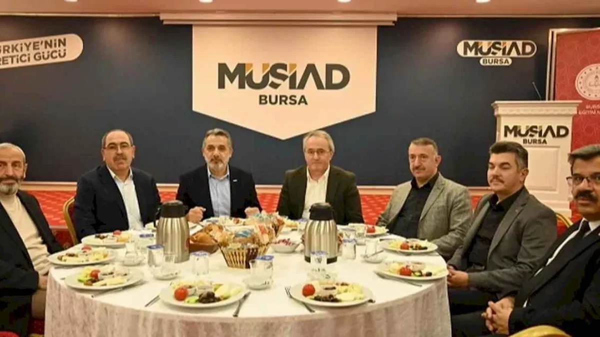 MÜSİAD Bursa ile Milli Eğitim'den iş birliği toplantısı