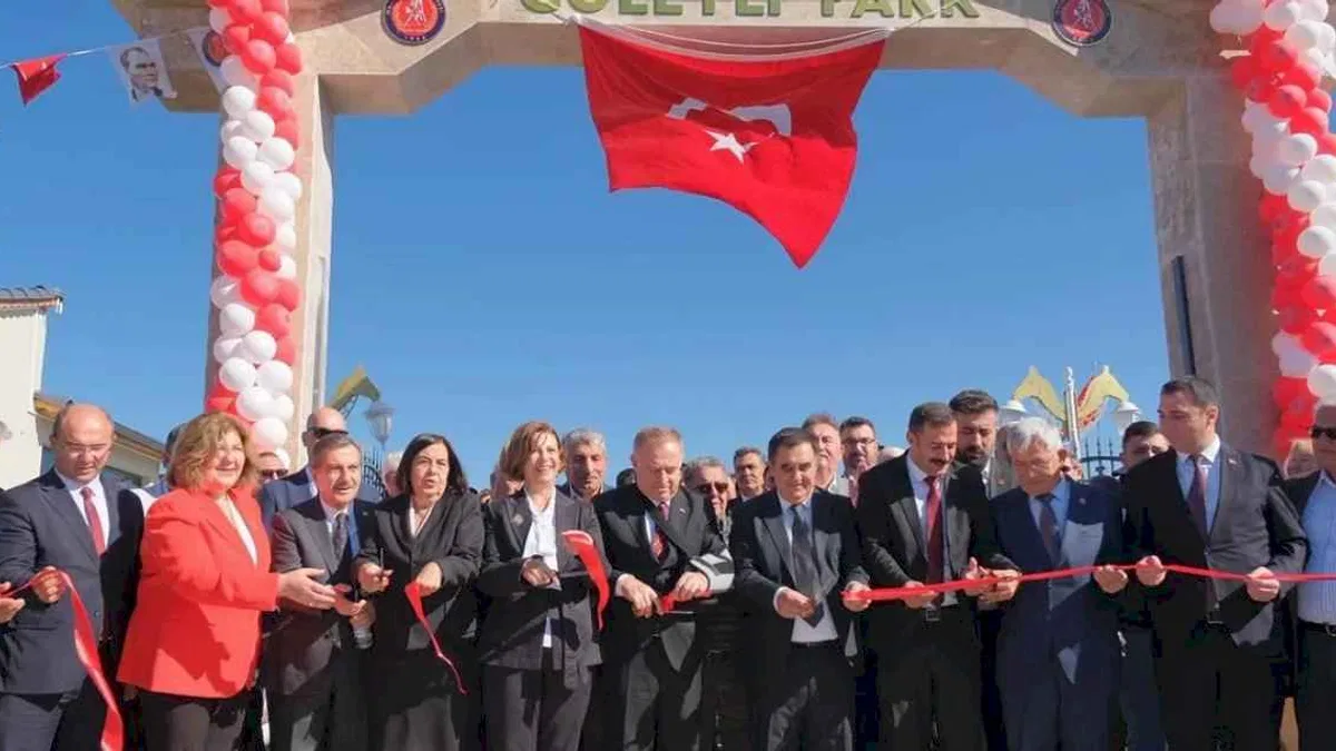 Göletli Park Hizmete Açıldı