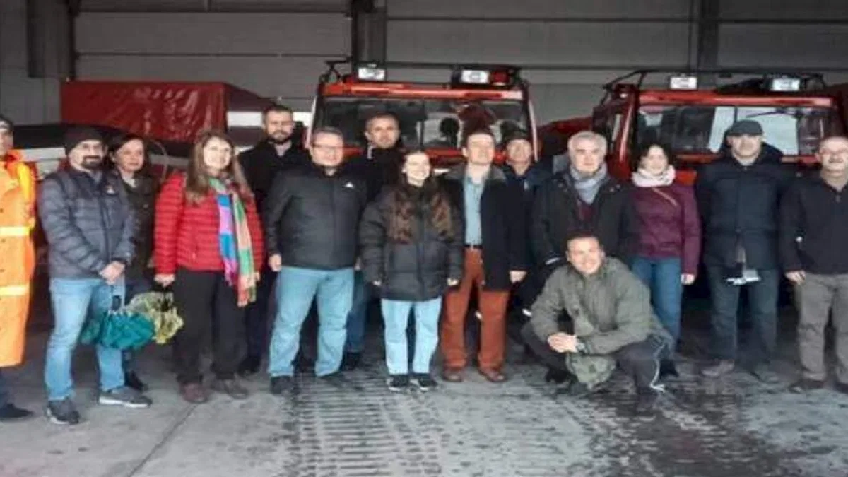 Kocaeli itfaiyesi 'Afetlere Hazırız'la Yunanistan'da