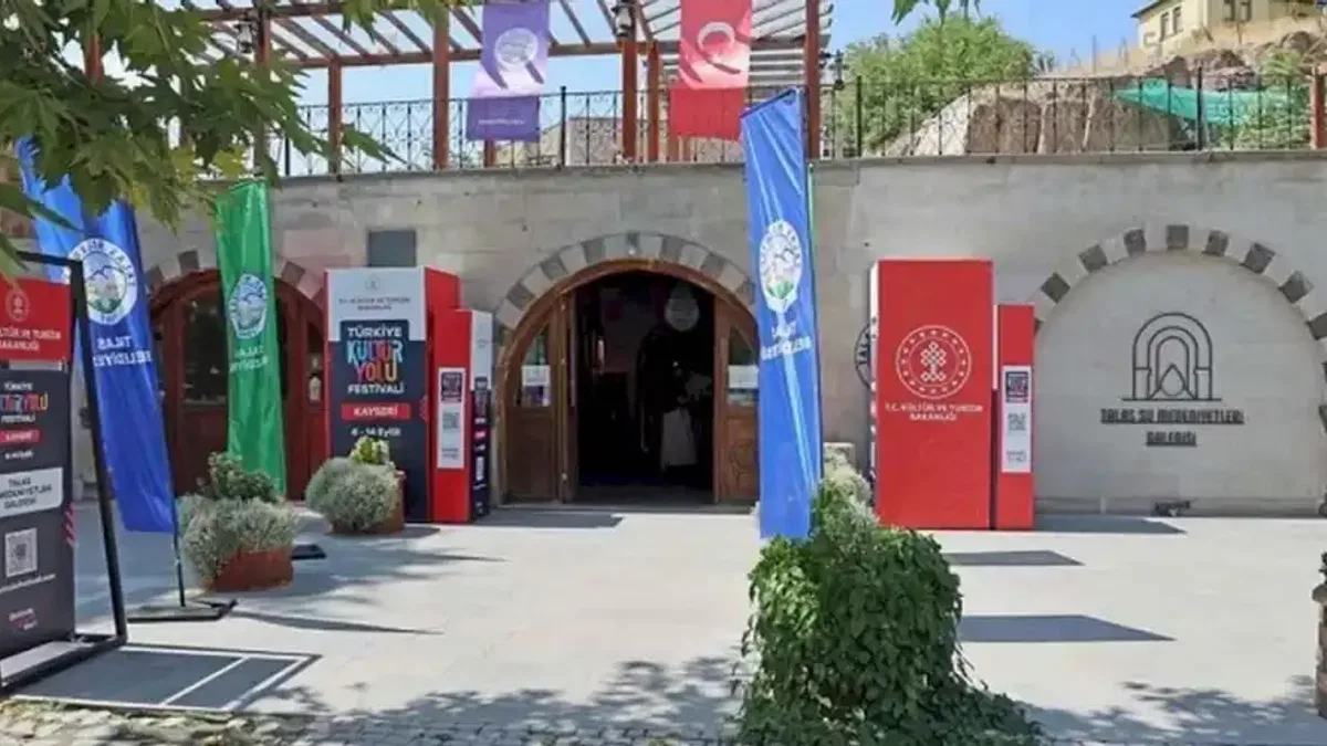 Kayseri Talas'ta Kültür Yolu coşkusu