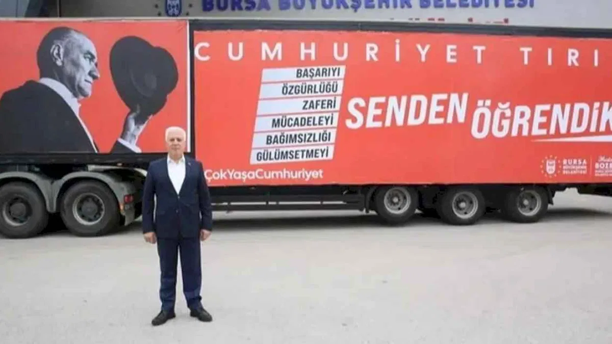 Bursa Büyükşehir Belediyesi, Cumhuriyetin 101’nci yılını görkemli kutluyor