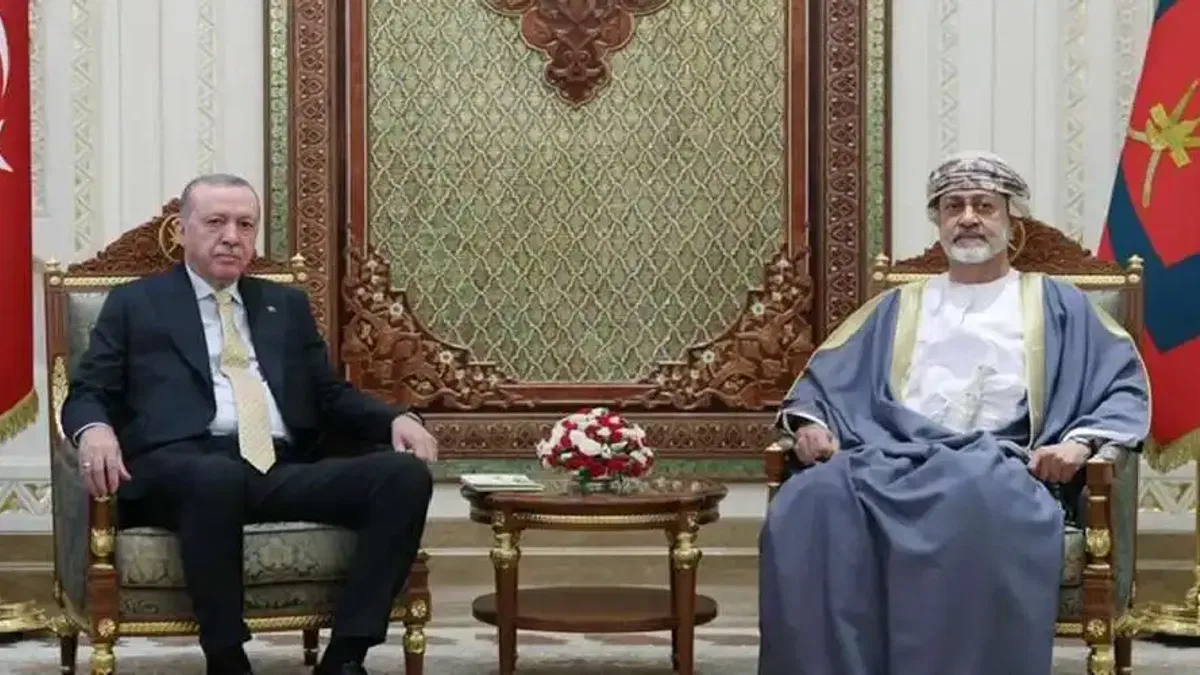 Cumhurbaşkanı Erdoğan, Umman Sultanı ile görüştü