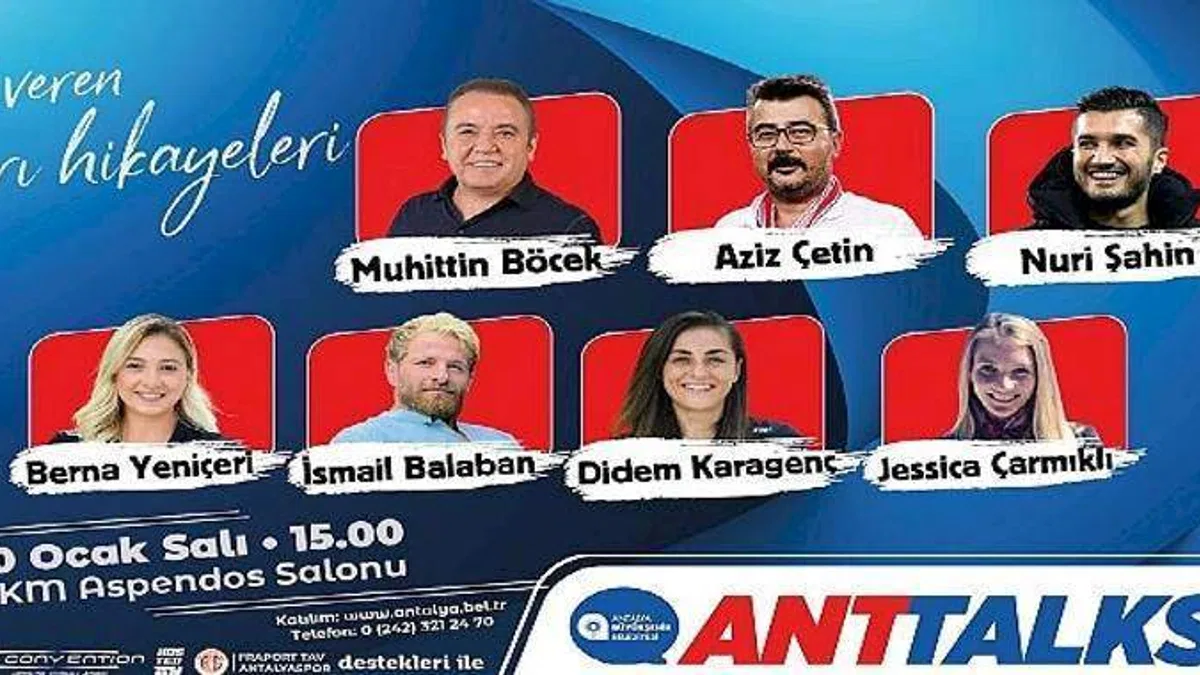 "ANTTALKS" başlıyor