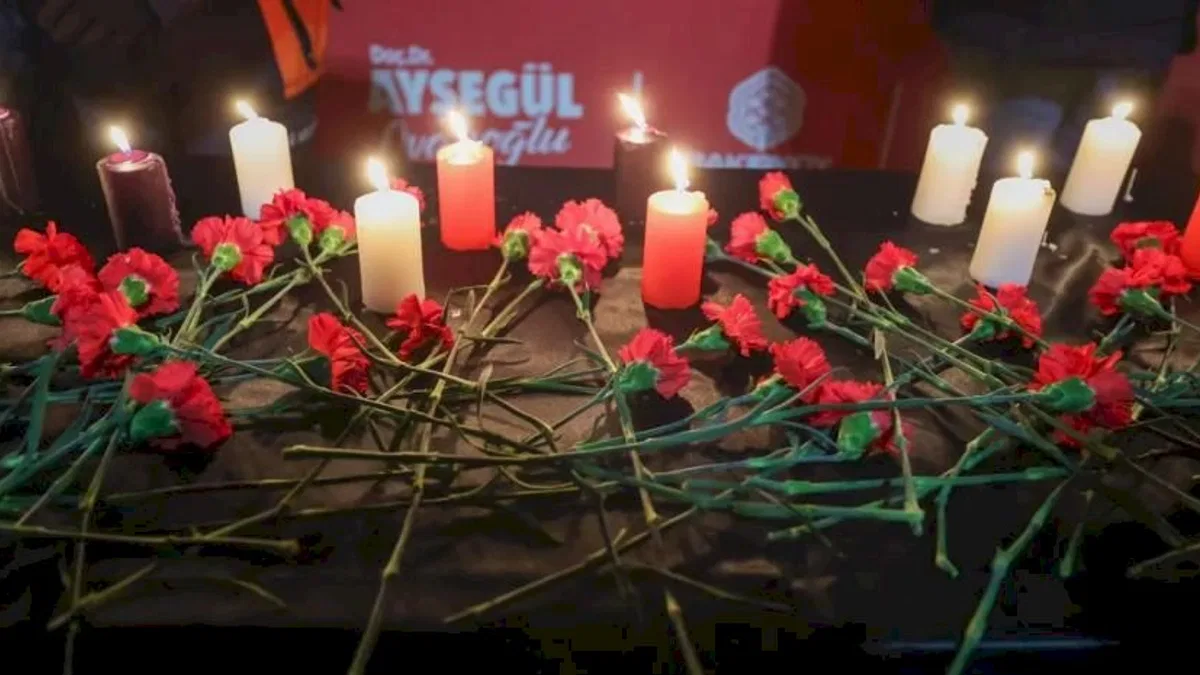 İstanbul Bakırköy'de sessiz anma