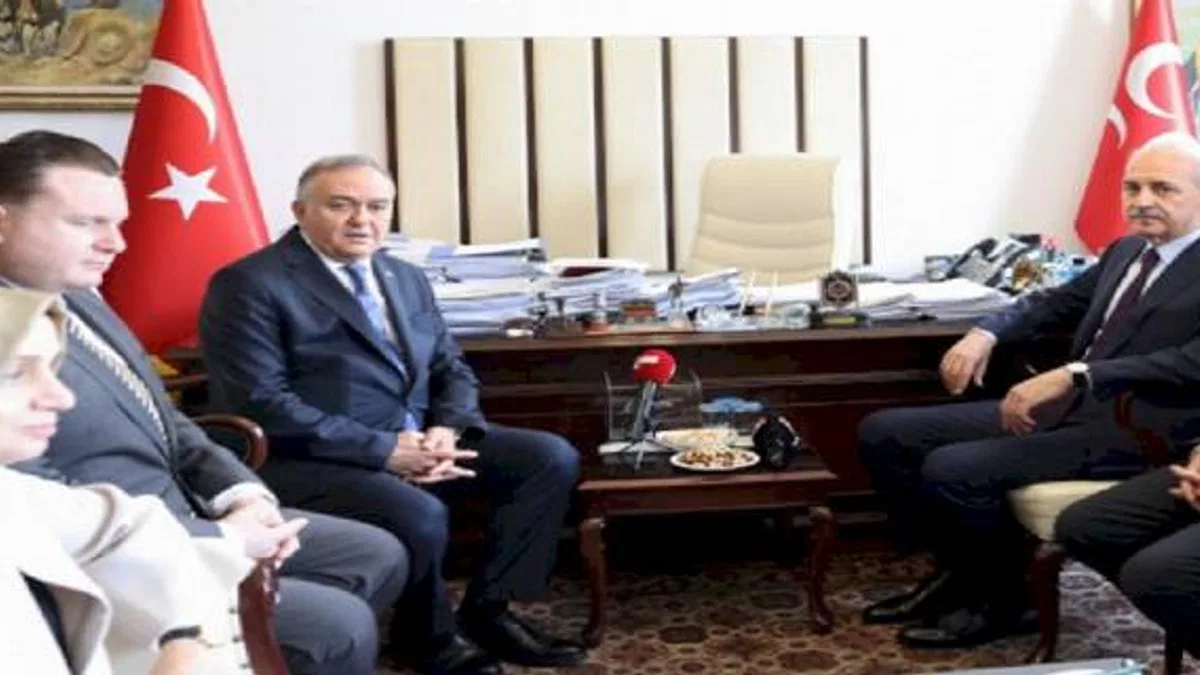 TBMM Başkan adayı Kurtulmuş'tan partilere ziyaret