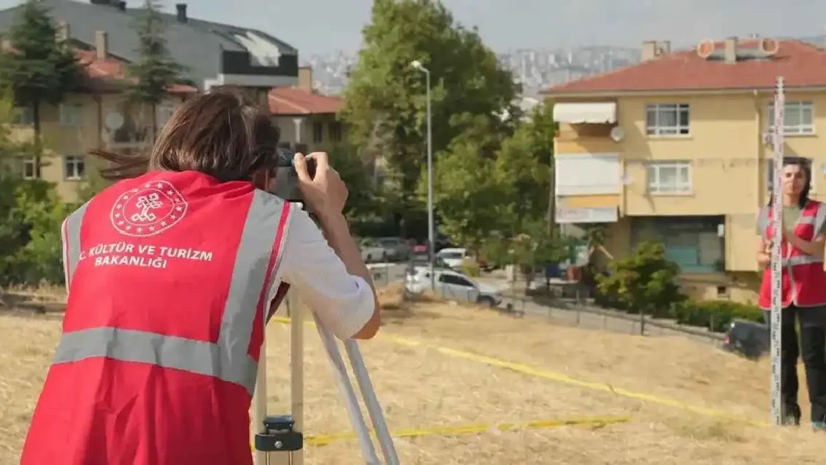 Ankara’da 2 bin 800 yıllık Frig Tümülüsü ilk kez kazılıyor