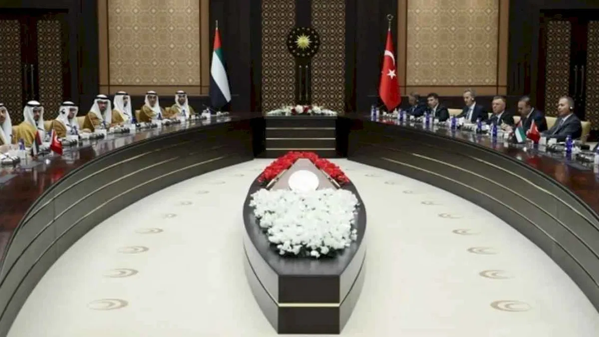 Türkiye ile BAE arasında 7 anlaşma imzalandu