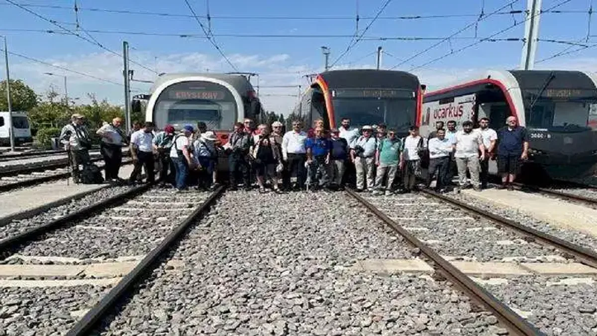 Alman tramvay dostlarından Kayseri Ulaşım'a övgü