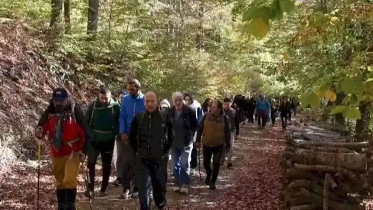 İnegöllüler doğayla buluşuyor