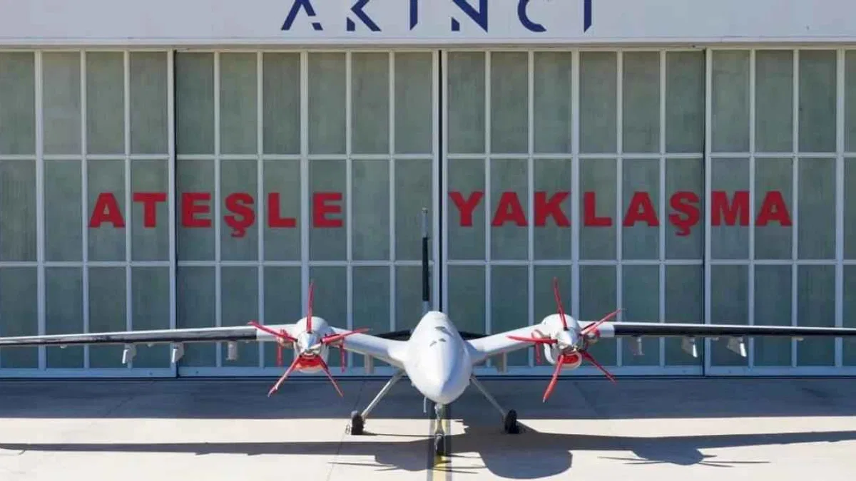 Jandarma'nın ilk 'AKINCI İHA'sı envanterde