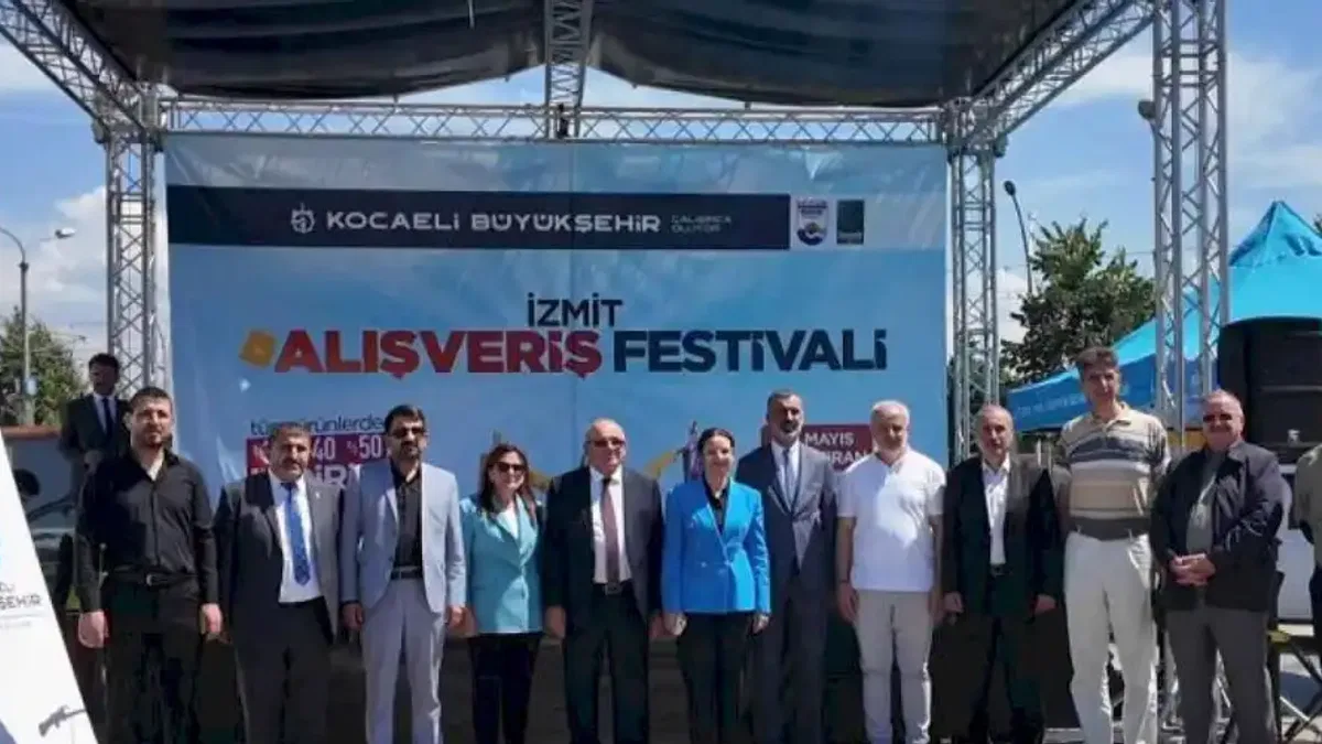 Kocaeli alışveriş festivali başladı
