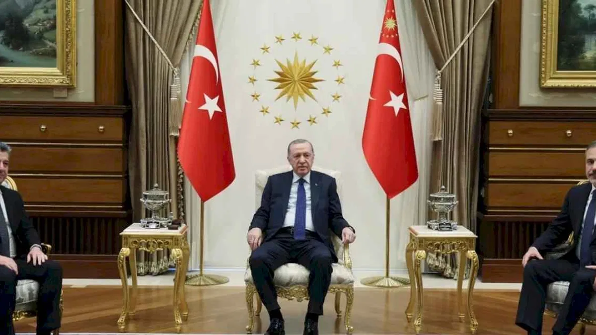 Cumhurbaşkanı Erdoğan, Barzani’yi kabul etti