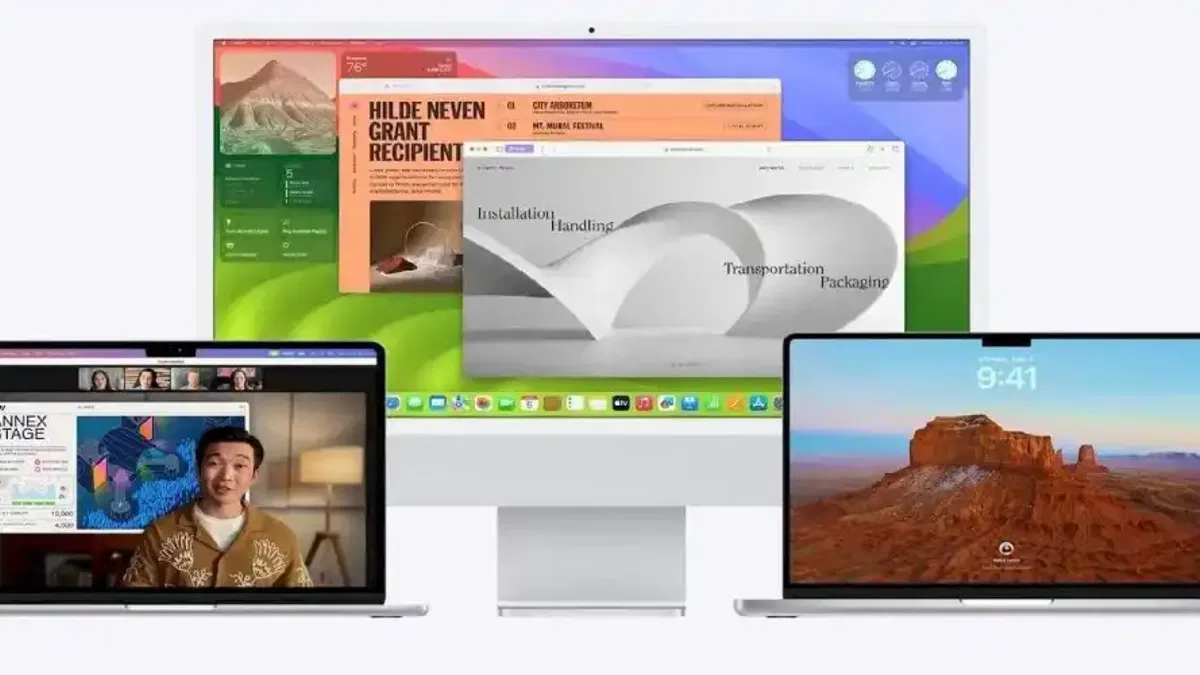 Intel Mac Modellerine Gelmeyecek macOS Sonoma Özellikleri Belli Oldu