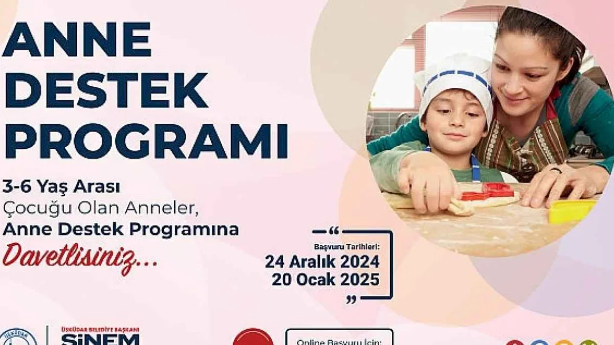 Üsküdar'da "Anne Destek Programı" Başlıyor