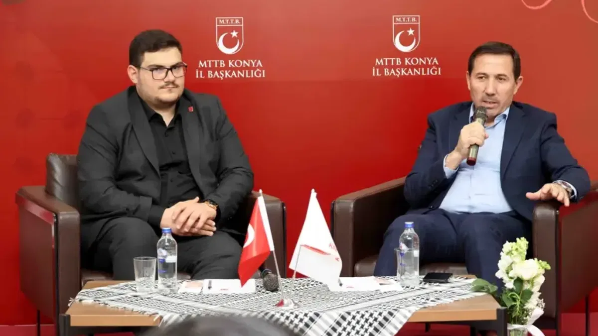 Konya Karatay'da Başkan Kılca MTTB'li gençlerle buluştu