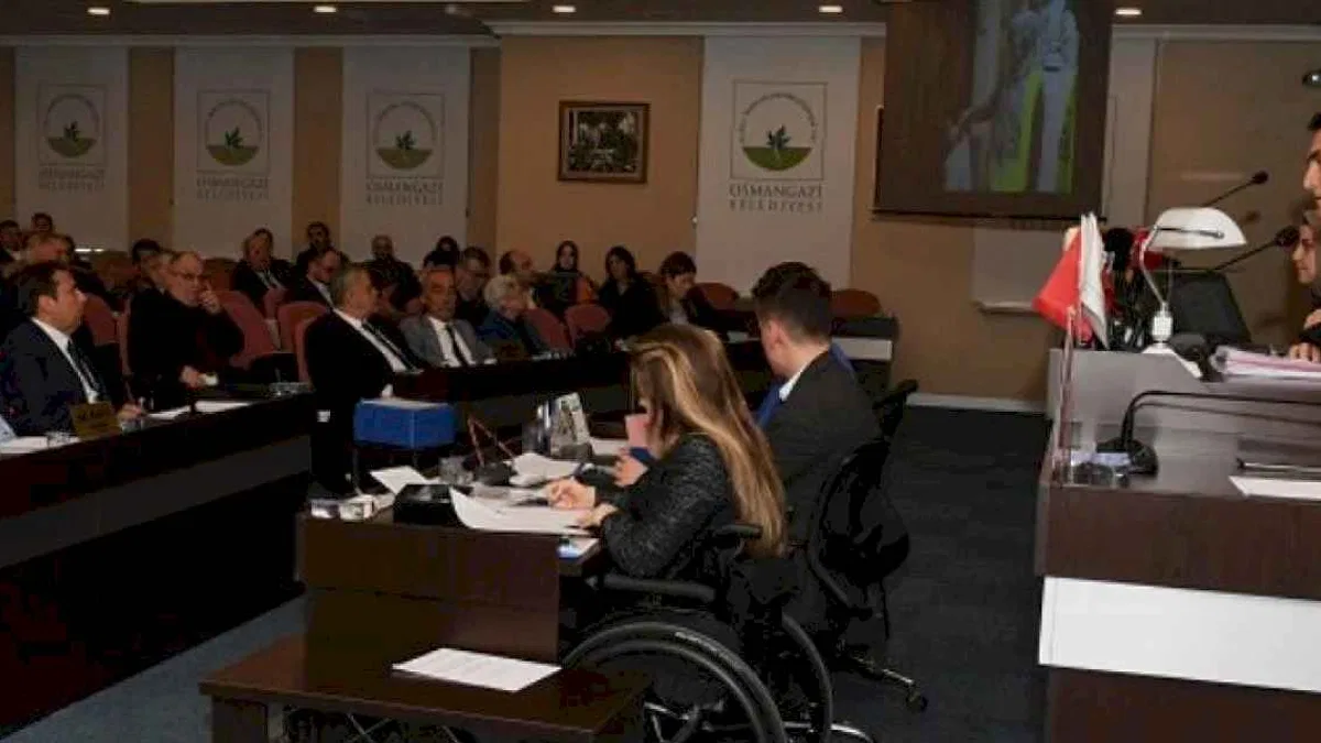 Bursa Osmangazi'de son meclis toplandı
