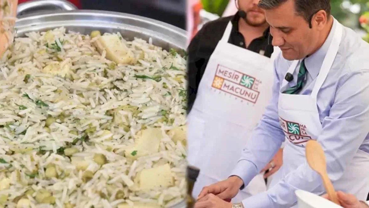 Başkan Zeyrek’ten “Enginarlı Mesirli Bahar Pilavı”