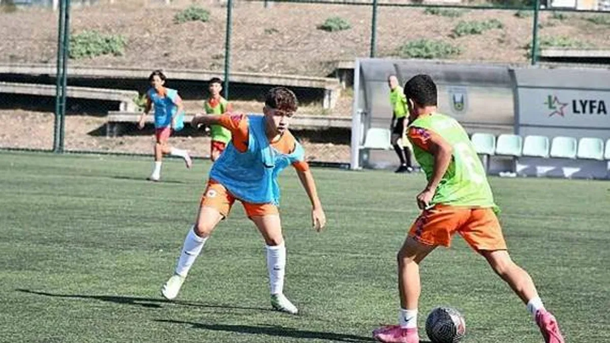Lüleburgaz Yıldızları Futbol Akademisi'nde Milli Takım seçmeleri yapıldı