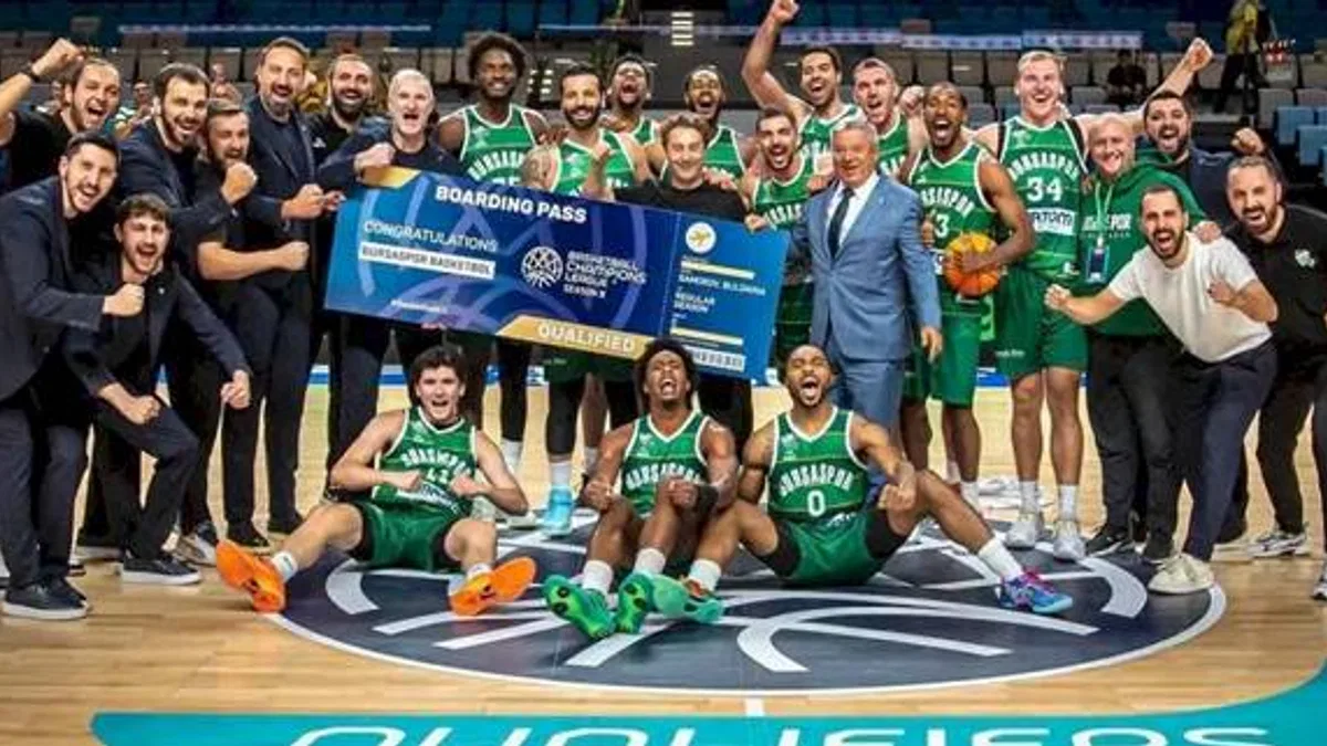 Bursaspor Basketbol, Şampiyonlar Ligi’nde!