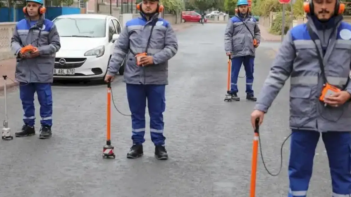 Kayseri Büyükşehir'den su kaçağına büyük darbe