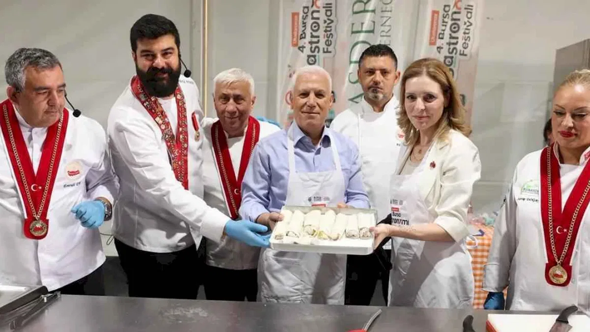 Bursa’nın gastronomisi göz kamaştırdı