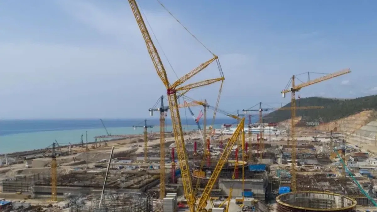 Nükleer santral inşaatlarına yüzde 1 tevkifat düzenlemesi