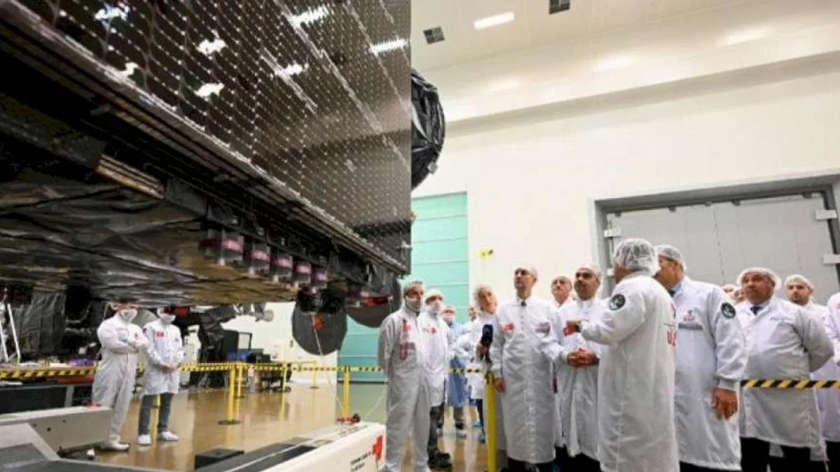 Türksat 6A'ya başarılı bir test daha...