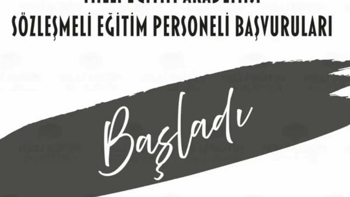 Milli Eğitim Akademisi için başvurular başladı