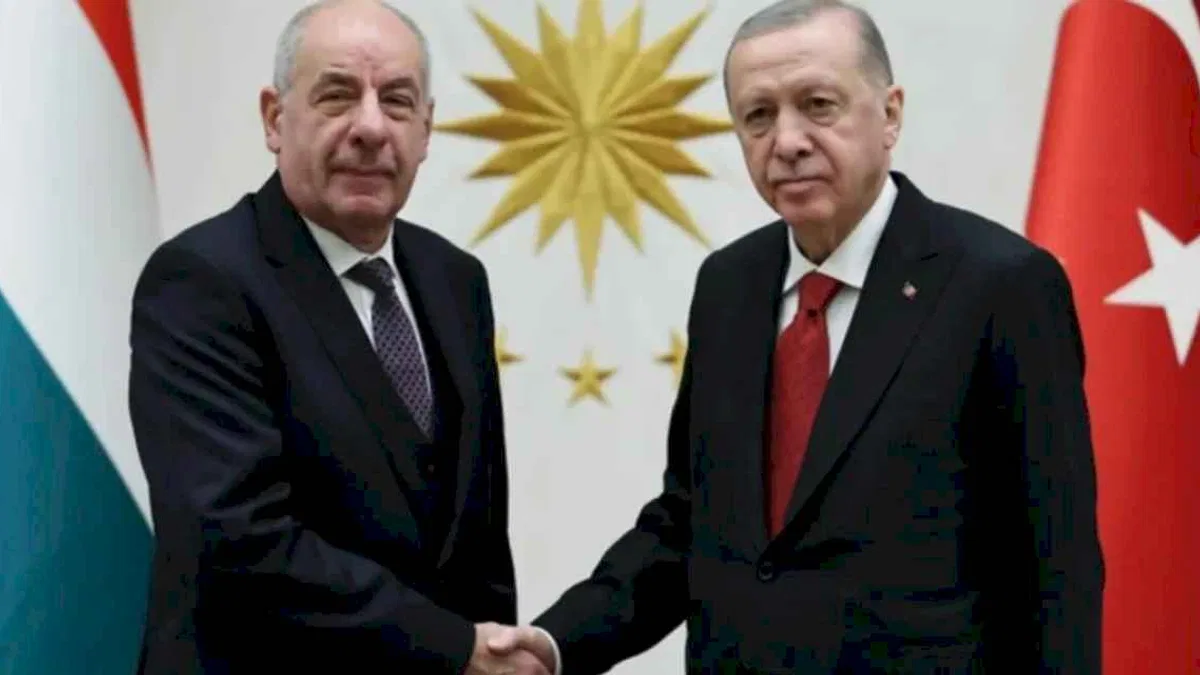 Cumhurbaşkanı Erdoğan, Macaristan mevkidaşını ağırladı