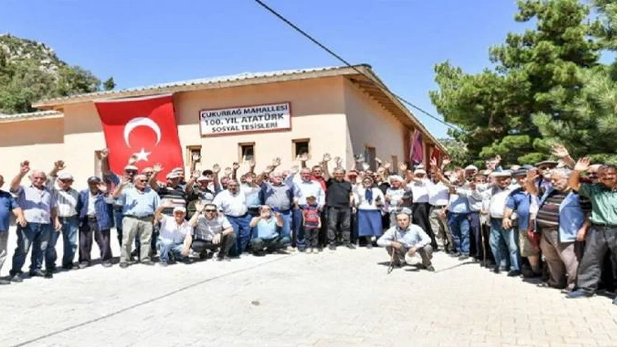 Antalya Muratpaşa'dan Atatürk Sosyal Tesisi