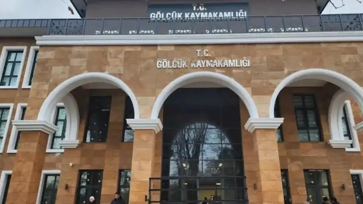 Kocaeli Gölcük’te Hükümet Konağı projesinde sona gelindi