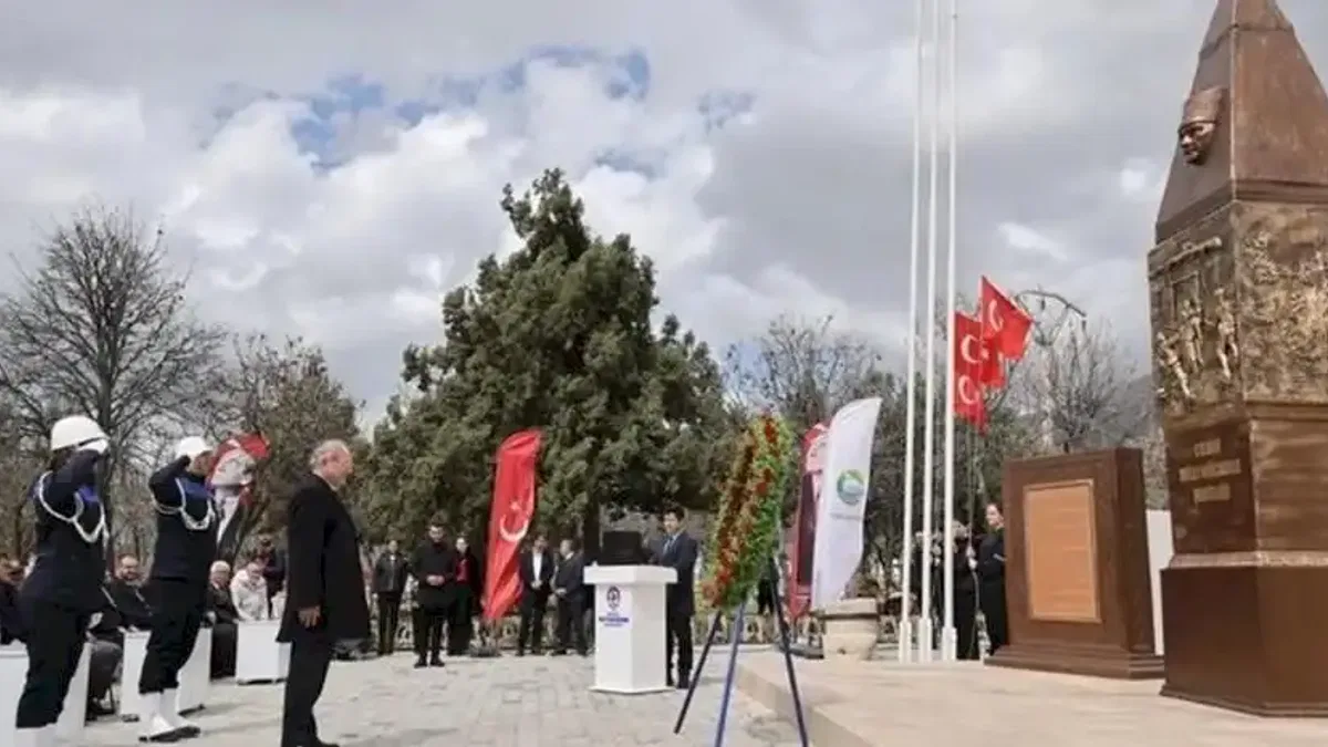 Denizli'de milli mücadele kahramanlarına asırlık vefa