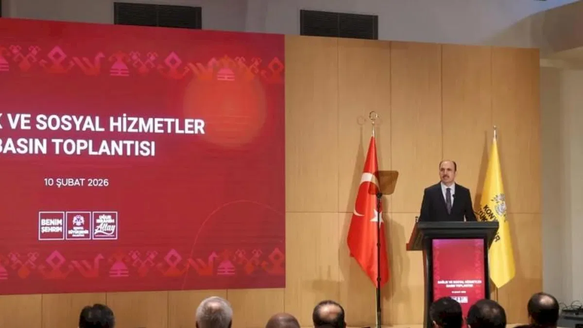 Konya'da Başkan Altay’dan sosyal destek ve yeni projeler müjdesi
