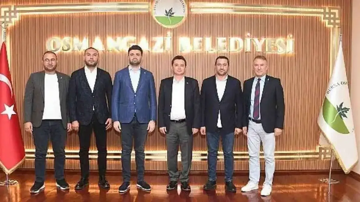 Başkan Aydın, Bursaspor yönetimini ağırladı