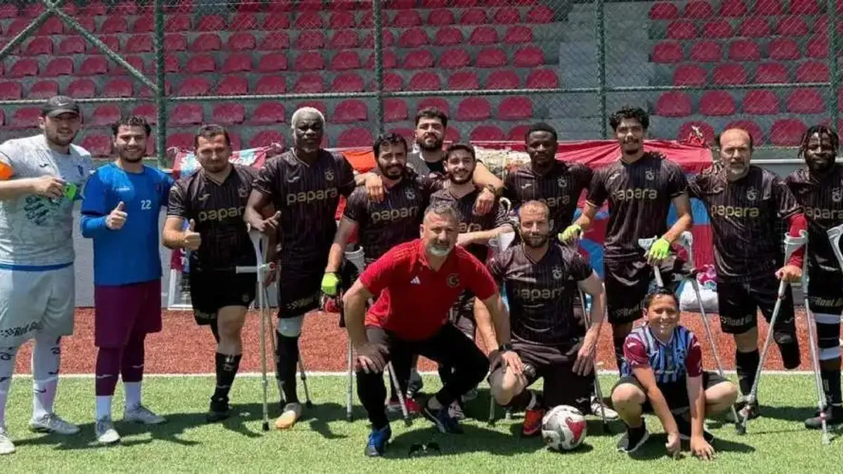 Trabzon Büyükşehir Ampute’den 10 gollü zafer