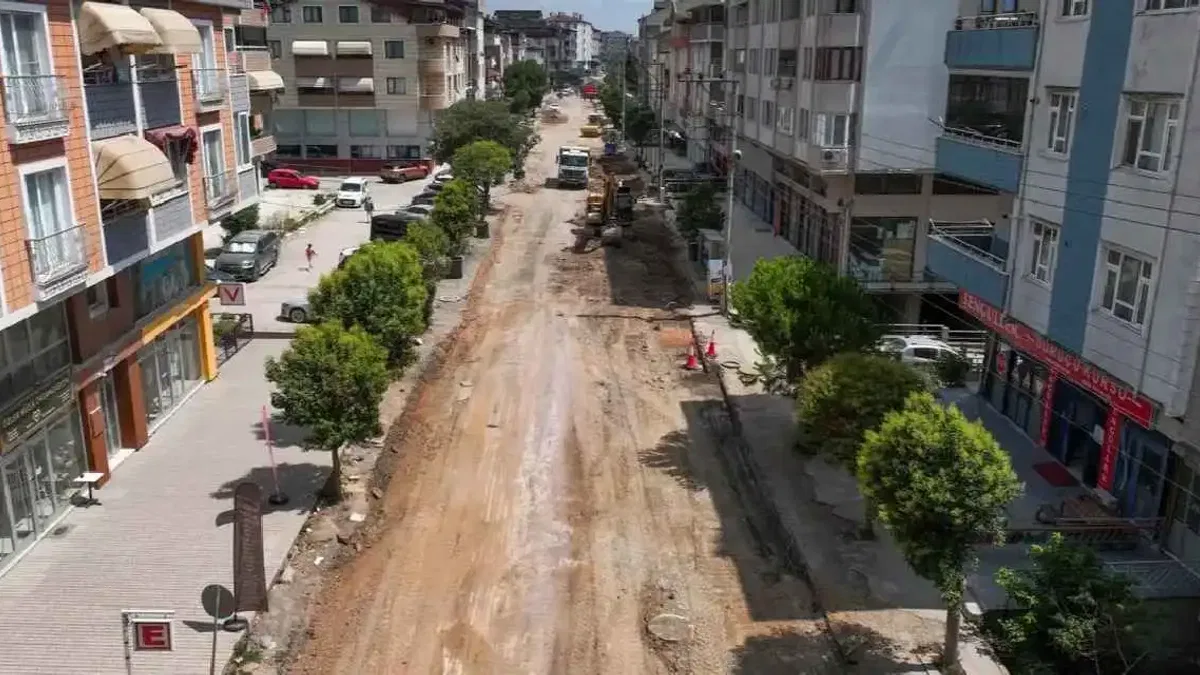 Kocaeli Körfez’de bir caddeye daha prestij