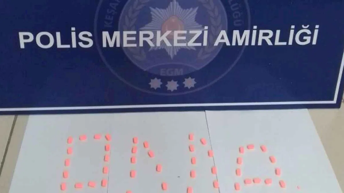 Keşan'da uyuşturucuya 2 gözaltı