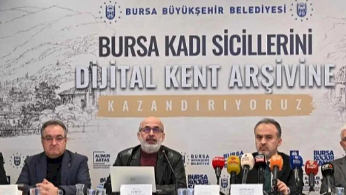 Bursa kent arşivi Osmanlı tarihine ışık tutacak