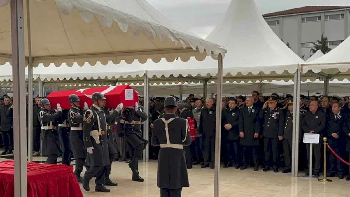 Bursa'da şehit Uzman Çavuş'a veda