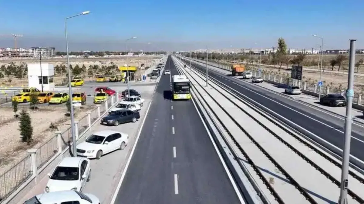 Konya'da Şehit Burak Aydoğan Caddesi trafiğe açıldı