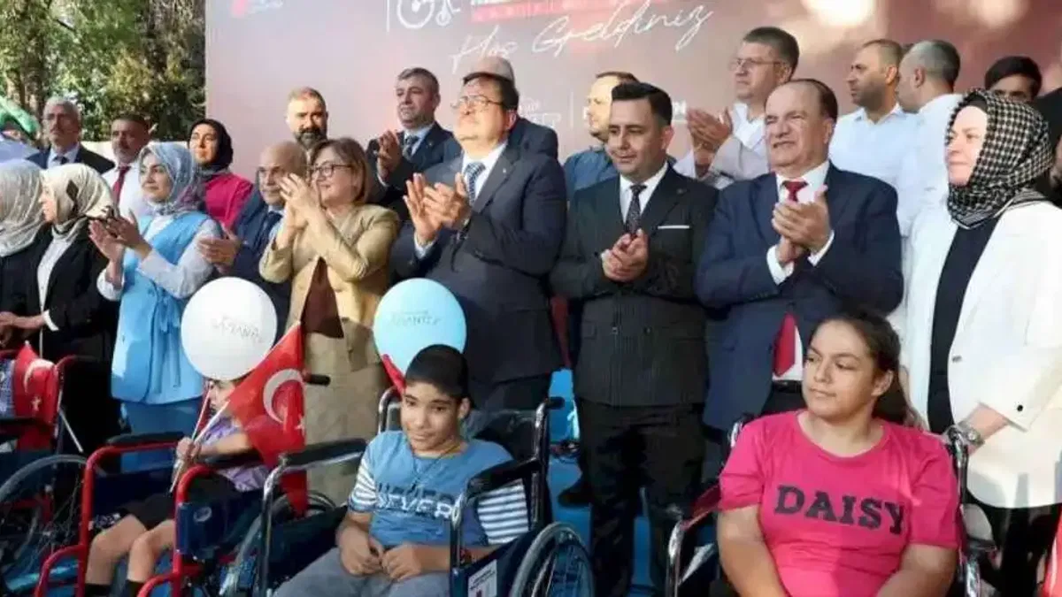 Gaziantep Büyükşehir’den engellilere 1001 destek!