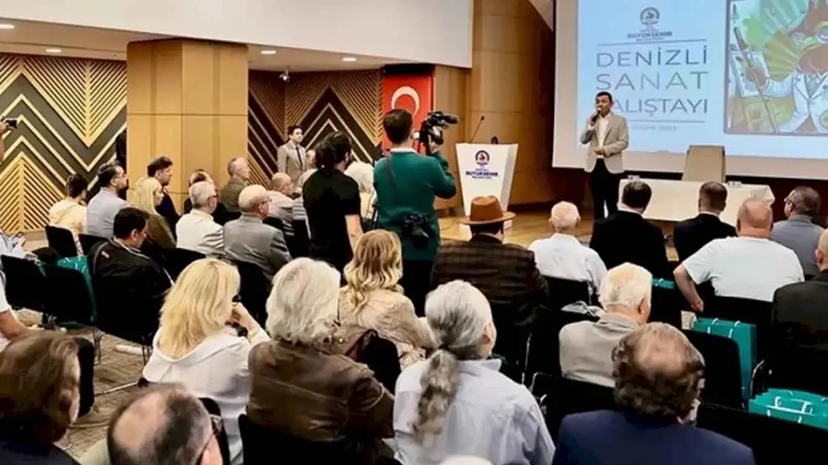 Denizli Sanat Çalıştayı’nda geleceğe ışık tutuldu