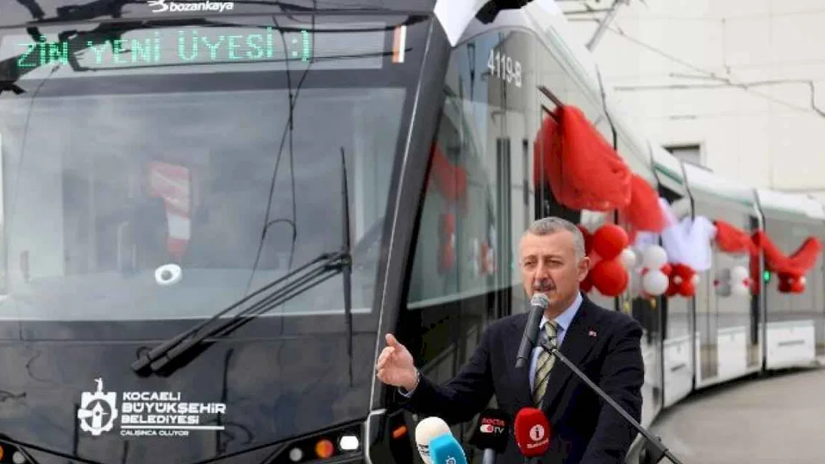 Kocaeli'de tramvay kapasitesi iki katına çıkacak