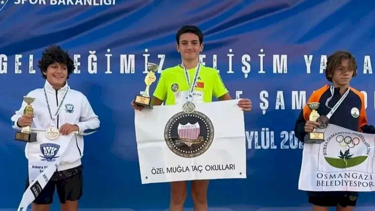 Muğlalı sporcu Türkiye Şampiyonu oldu